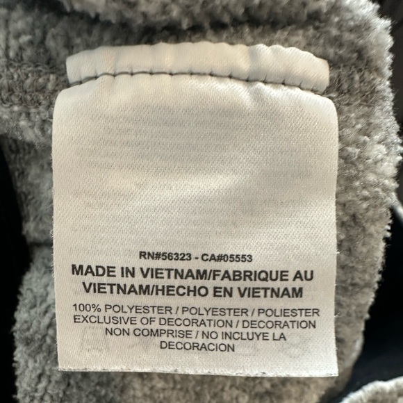 Nike Fleece Heather Gray Sweatpants with Zip Ankles, Women's Size Small - Picture 7 of 15